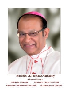 Most Rev. Thomas Anthony Vazhapilly